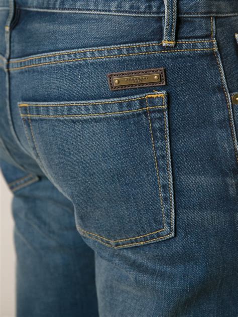 burberry brit blue jeans men's